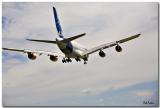 A380 Airbus arrives in Melbourne