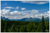 Finally, I saw Mount Mckinley, the highest mountain peak in North America