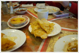 Fried Shrimp Cake with Bean Paste Roll