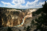 From Inspiration Point, Yellowstone Canyon, Yellowstone National Park