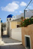Pathway leading to Church in Northern Oia.