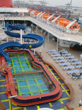 The expansive Deck of the Carnival Imagination.