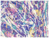 Besso Pollock Handmade Card 1988