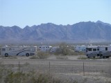 Quartzsite/Dry campers in desert