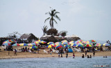 Beach scene on Isla Taboga