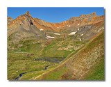 Golden Horn and Pilot Knob above Ice Lake