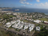 arriving Basseterre on St. Kitts island