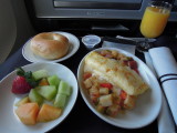 breakfast on AA LAX to DFW