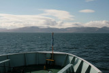 Turning up into the Sound of islay