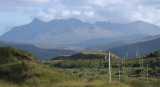 Cuillin Hills from north of Portree, Isle of Skye