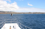 Approaching Puerto Baquerizo Moreno, San Cristobal, Galapagos