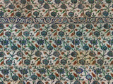 Iznik tile decoration in the Blue Mosque, Istanbul