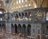 View from the gallery, Hagia Sofia, Istanbul