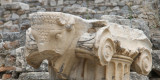 Detail of a column head at Ephesus