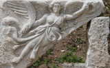 Carvings in marble at Ephesus