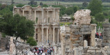 The main street of Ephesus looking down to the Celsus Library