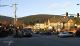 Sunny evening in January. Upper Lonsdale, North Vancouver