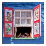 Decorated shutters