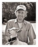 Man with his goat
