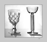 Antique stemware