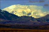 Mount Mckinley  Denali Park ,Alaska:  View From The Tundra.