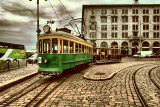 Old fashion tram