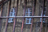 Windows behind rails