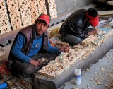 Monastery ornament carvers