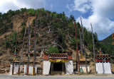 Prayer wheel house