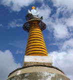 Chorten spire