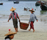 Carrying a basket