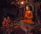 Buddha in cave