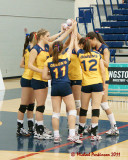 Queen's vs Ryerson W-Volleyball 12-02-11
