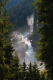 Lower fall of the Krimml waterfalls