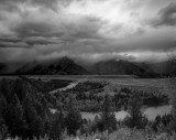 Storm Clouds Over Snake River