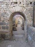 Gallery at lower part of temple