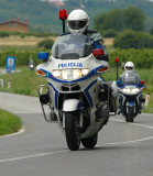 Policaj na motorju