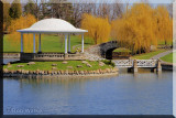Pavilion In  Hiawatha Lake, Closer View