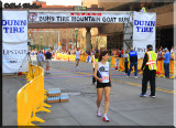 A Female Contestant As Seen Coming In From The 3 Mile Race Also