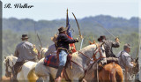 The Mounted Cavalries Exchange Blows