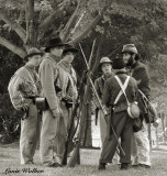 The Confederates Gather Before The Engagement