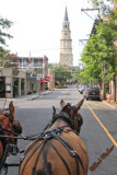 The Carriage Tour Took Us Down Some Narrow Streets