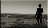Brigadier General Gouverneur Warren Looking Over The Battlefield