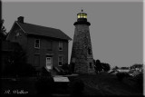 Charlotte - Genesee Lighthouse At Dusk