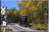 Adirondack Scenic Railroads Excursion Engine On The Line
