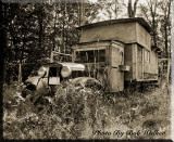 The Hermits Camper And Overgrown Campsite