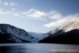 Wicklow Mountains in wintertime, Ireland