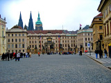 Czech Republic - Prague - Castle front view