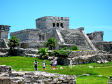 Mexico - Tulum, Mayan Ruins ruins in Quintana Roo, Pyramid