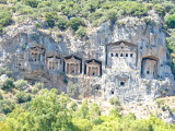 Turkey - Dalyan, Lycian Tombs